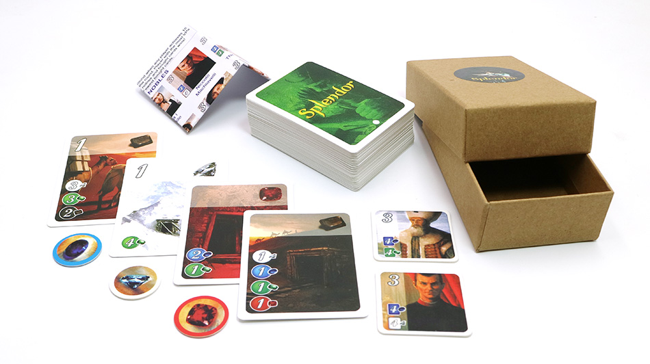 Splendor Card Game  (English / Spanish Version)