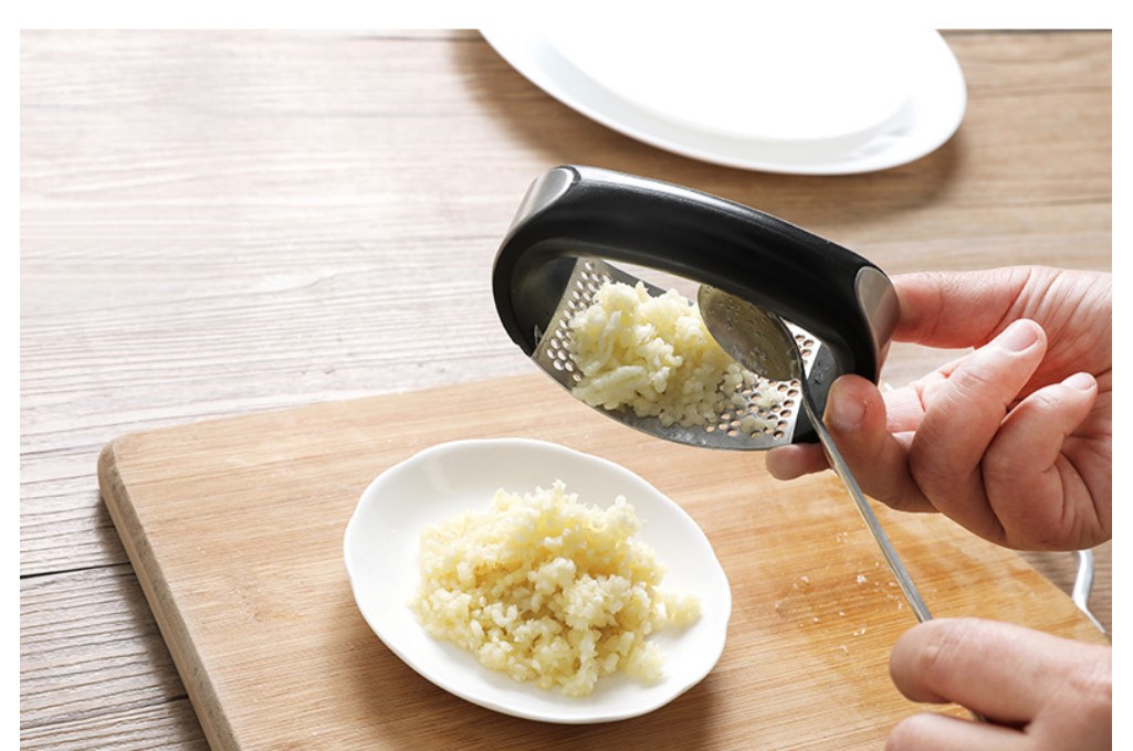 Stainless Steel Garlic Press