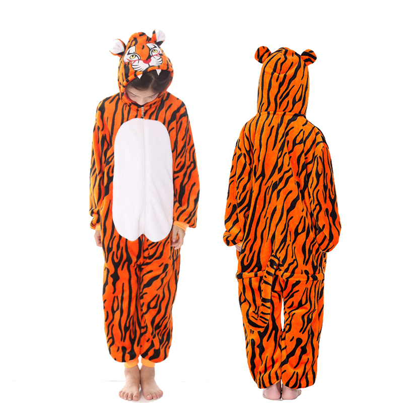 Kigurumi Onesie Kids Unicorn Pajamas For Children Animal Cartoon Blanket Sleepers Baby Costume Winter Boy Girl Licorne Jumspuit