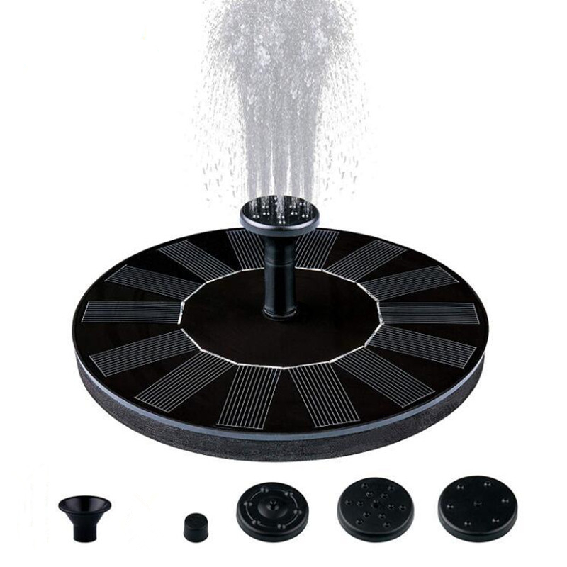 Solar Power Water Fountain with Pump